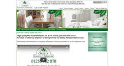 Desktop Screenshot of oakley-furnishing.co.uk